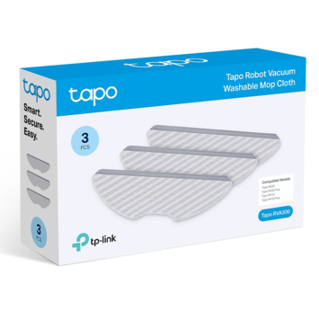 TP-Link Tapo Robotstofzuiger Accessoireset Wasbare Dweildoek 3 stuks