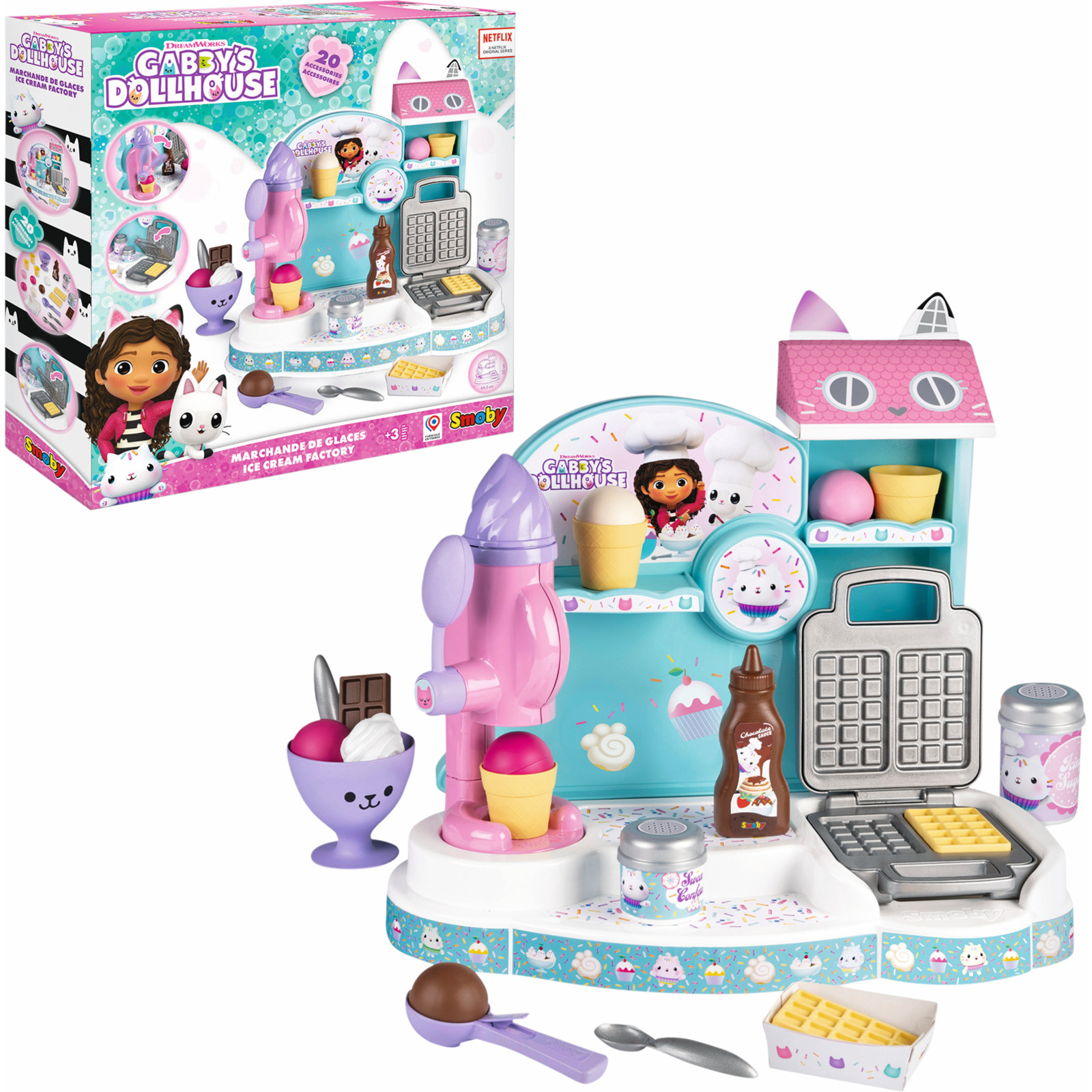Smoby Ice Cream Gabby's Dollhouse