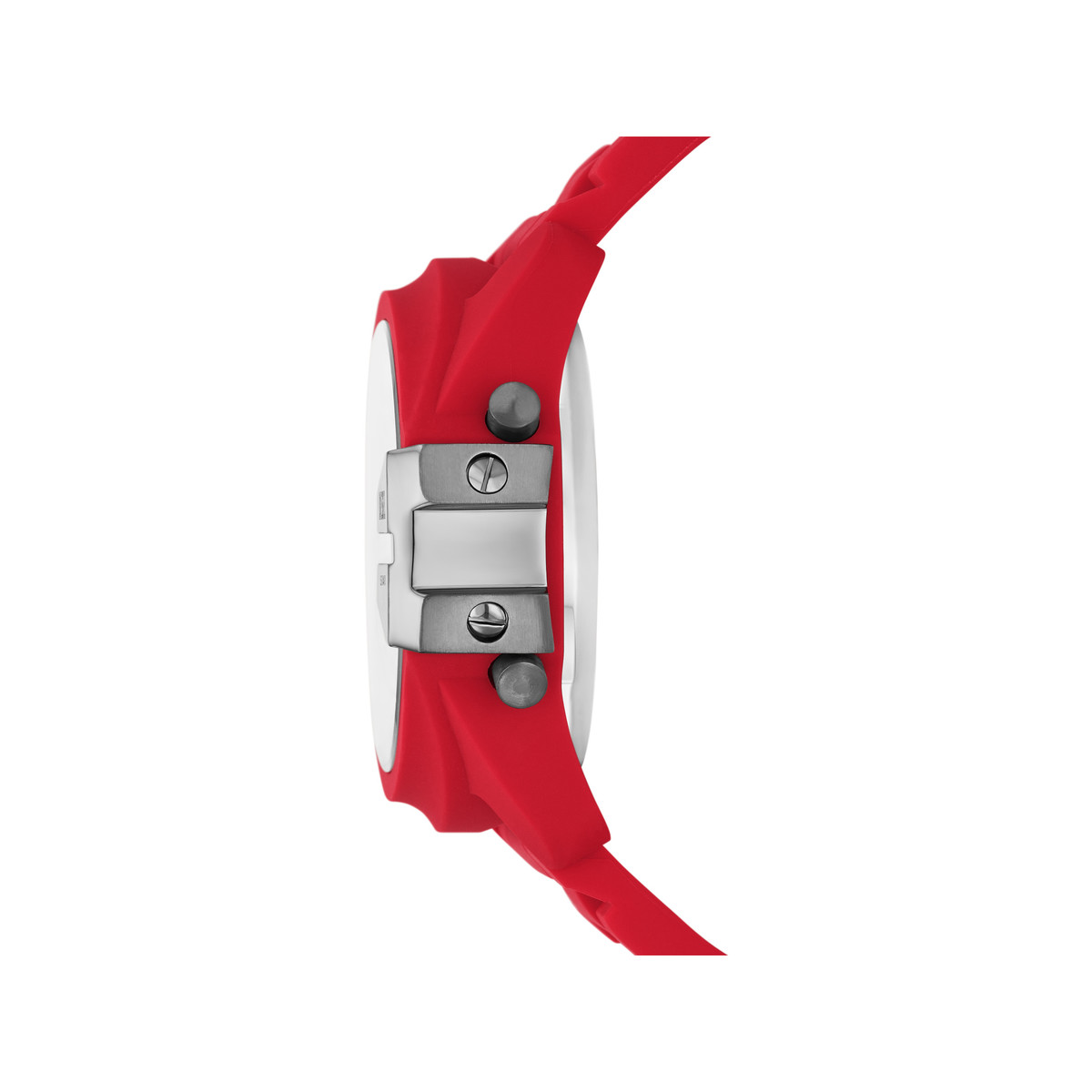 Montre DIESEL Master Chief homme silicone rouge