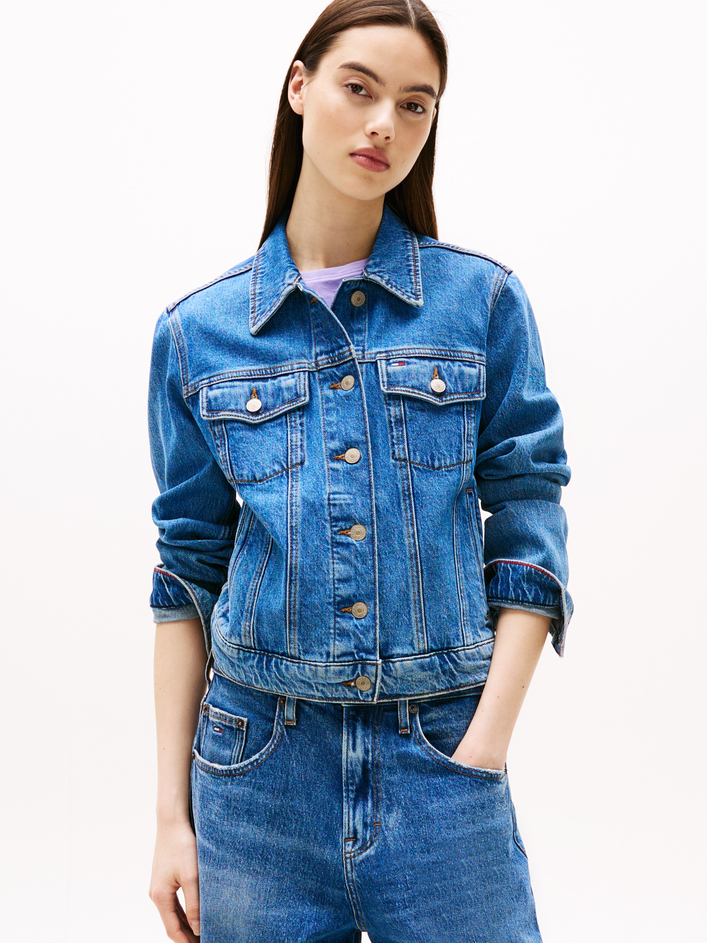 Tommy Jeans Jeansjacke »CLASSIC TRUCKER JACKET CI8132«