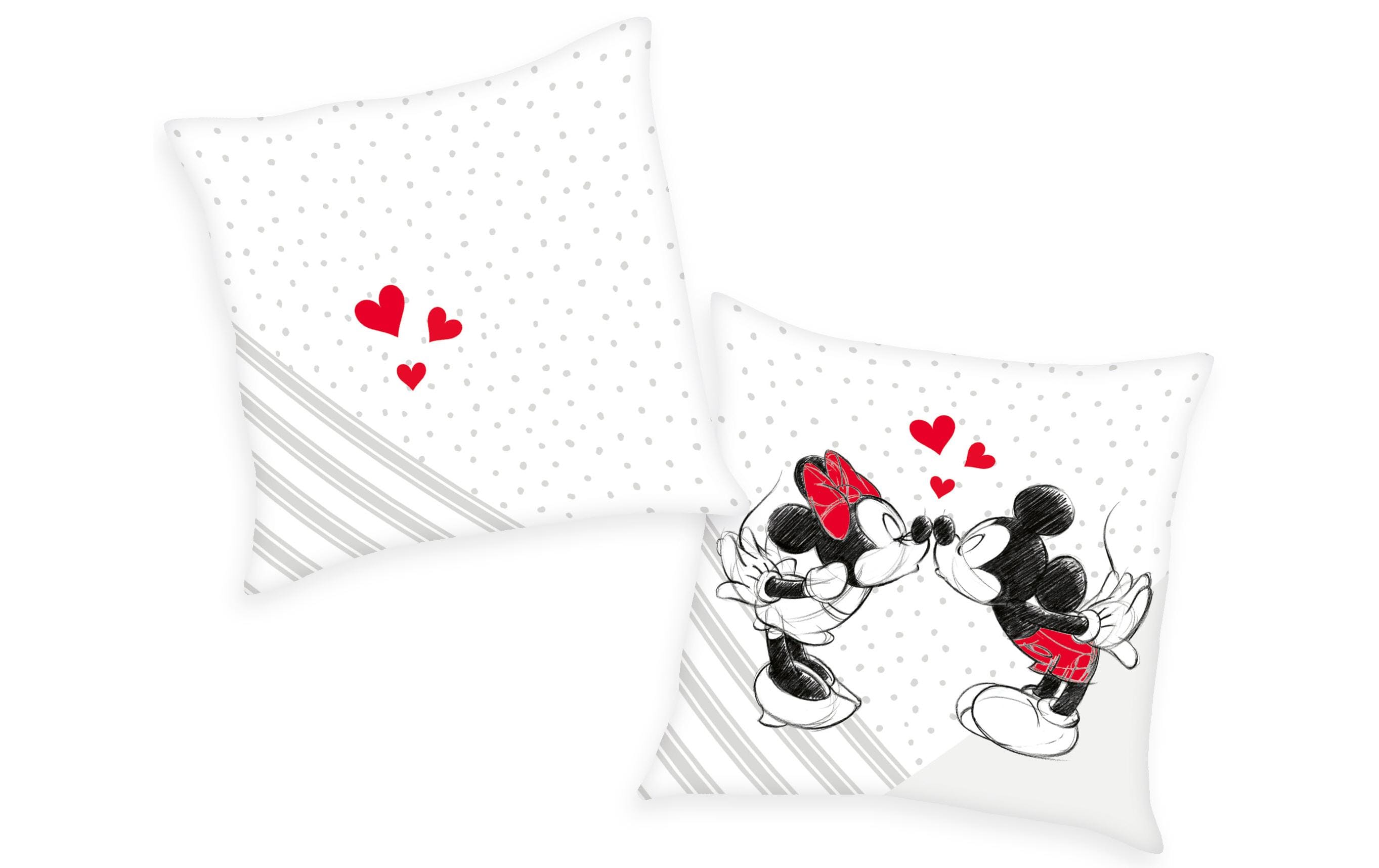 Kissen Mickey Mouse & Minnie 40 cm x 40 cmDisney Kissen mit Füllung