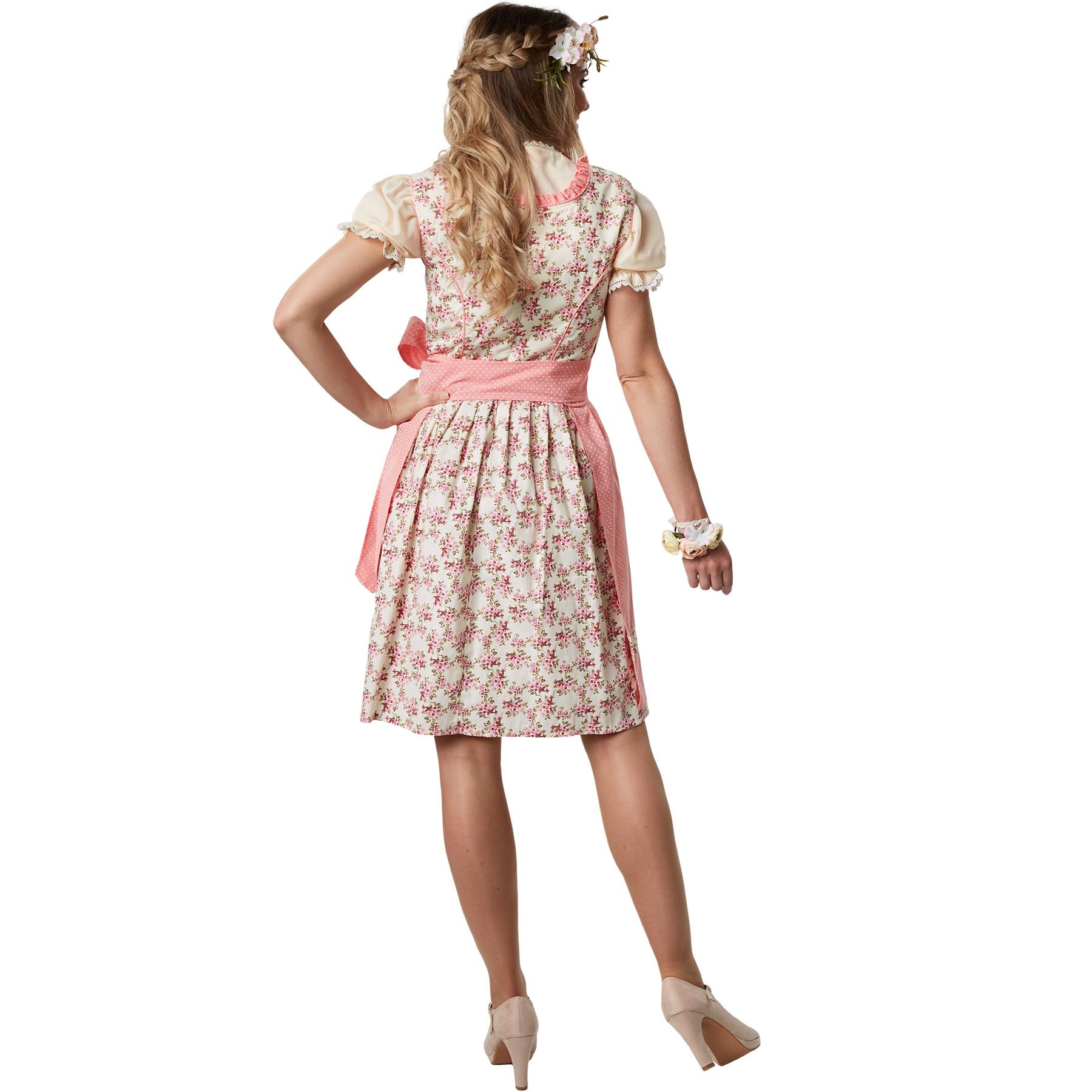 tectake® Frauenkostüm Mini-Dirndl Herrenchiemsee Modell 1