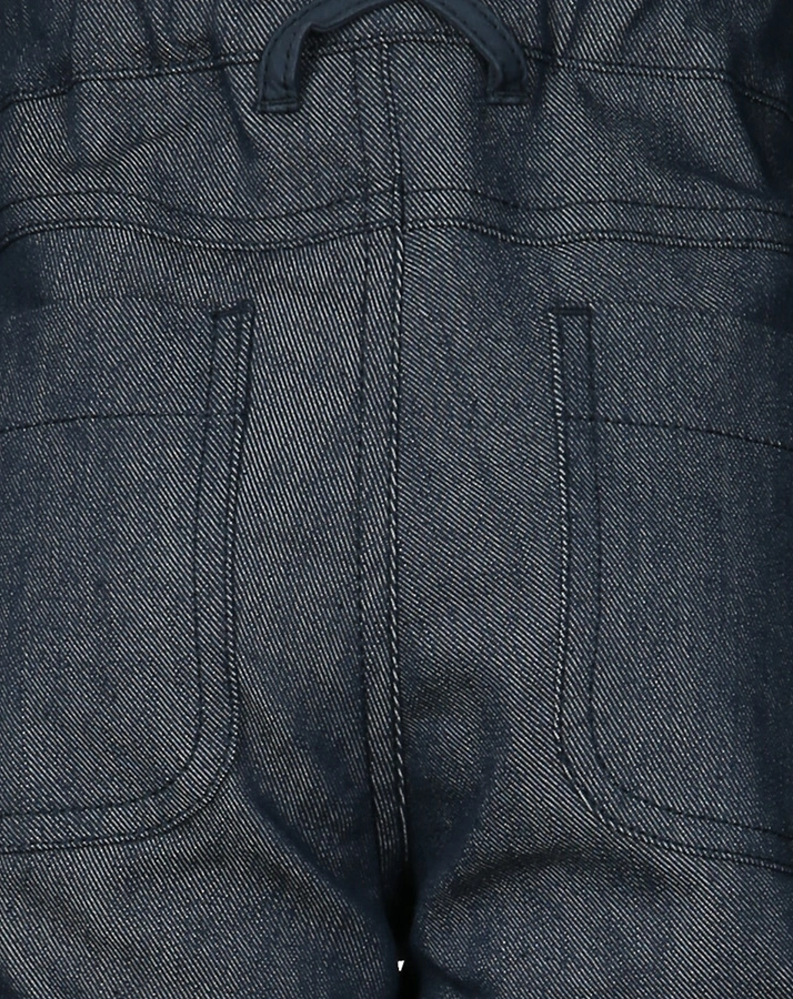 Jeanshose KUUSI verstärktem Knie in jeans/navy