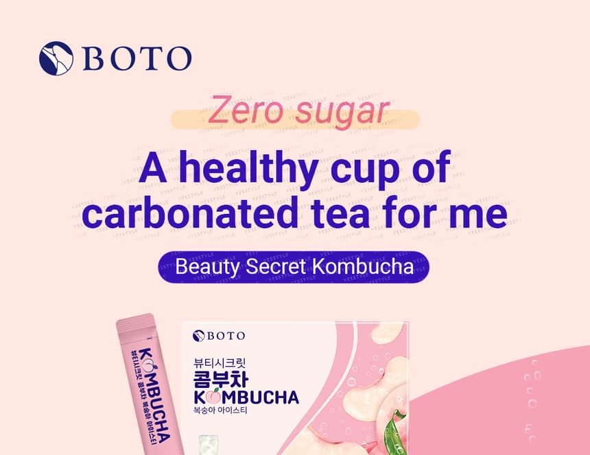 BOTO - Beauty Secret Kombucha Perzik IJsthee
