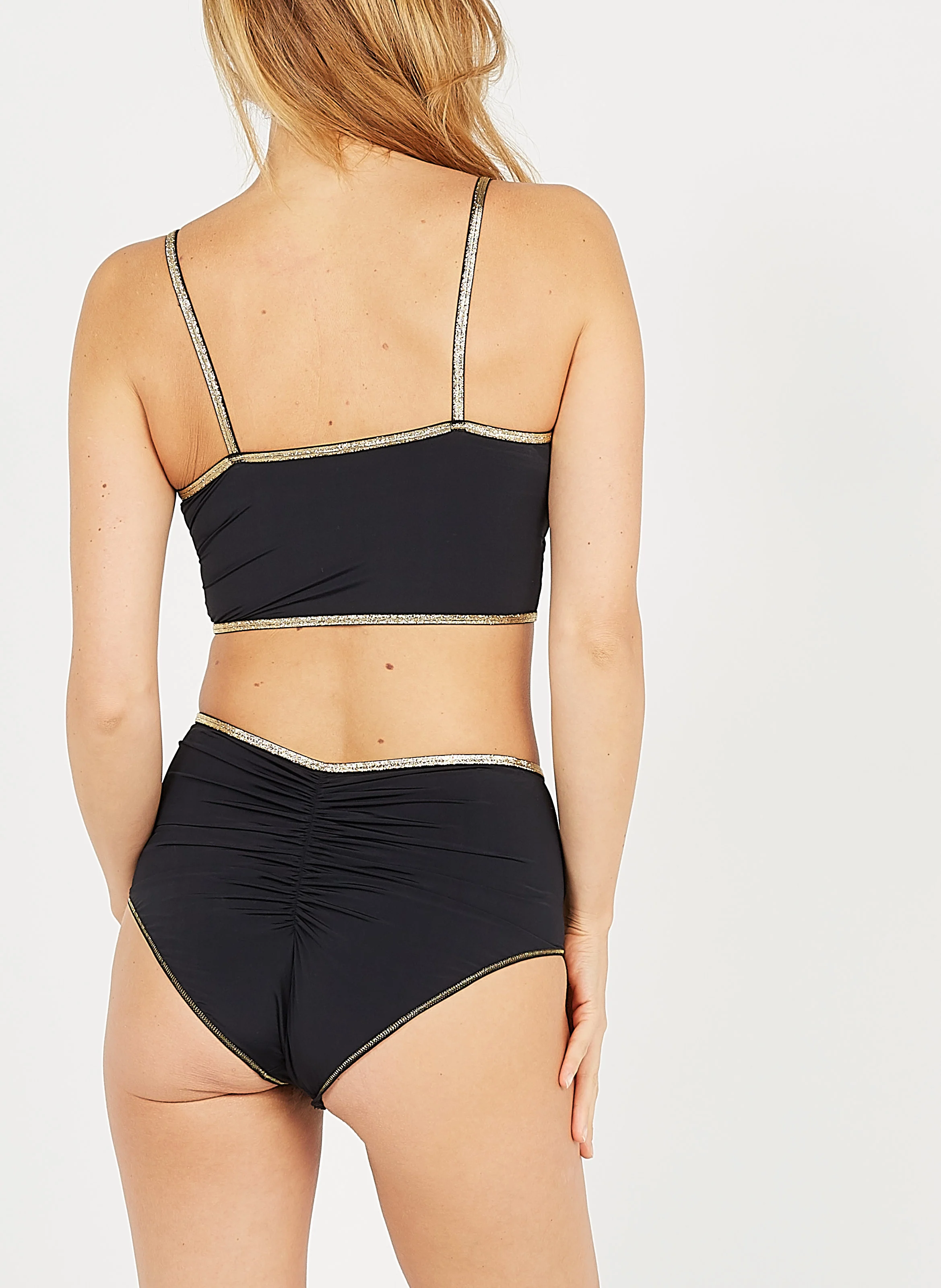 Brassière en microfibre | Noir