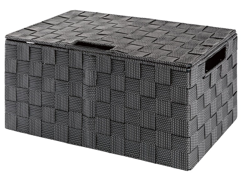 Gevlochten opbergboxen