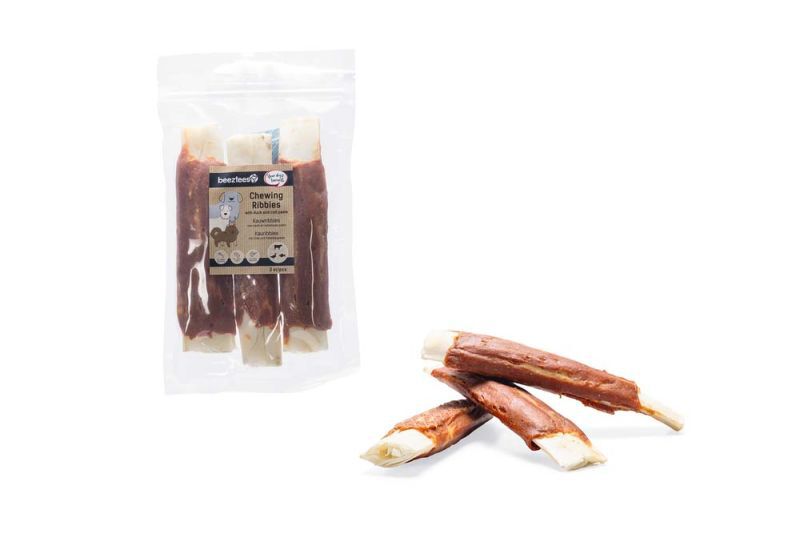 Beeztees Kauwsnack - Hondensnack - 3 Stuks - vis