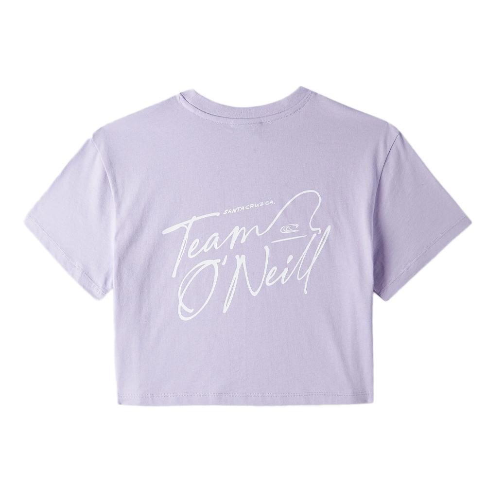 O'Neill T-shirt Violet Fille O'Neill Team