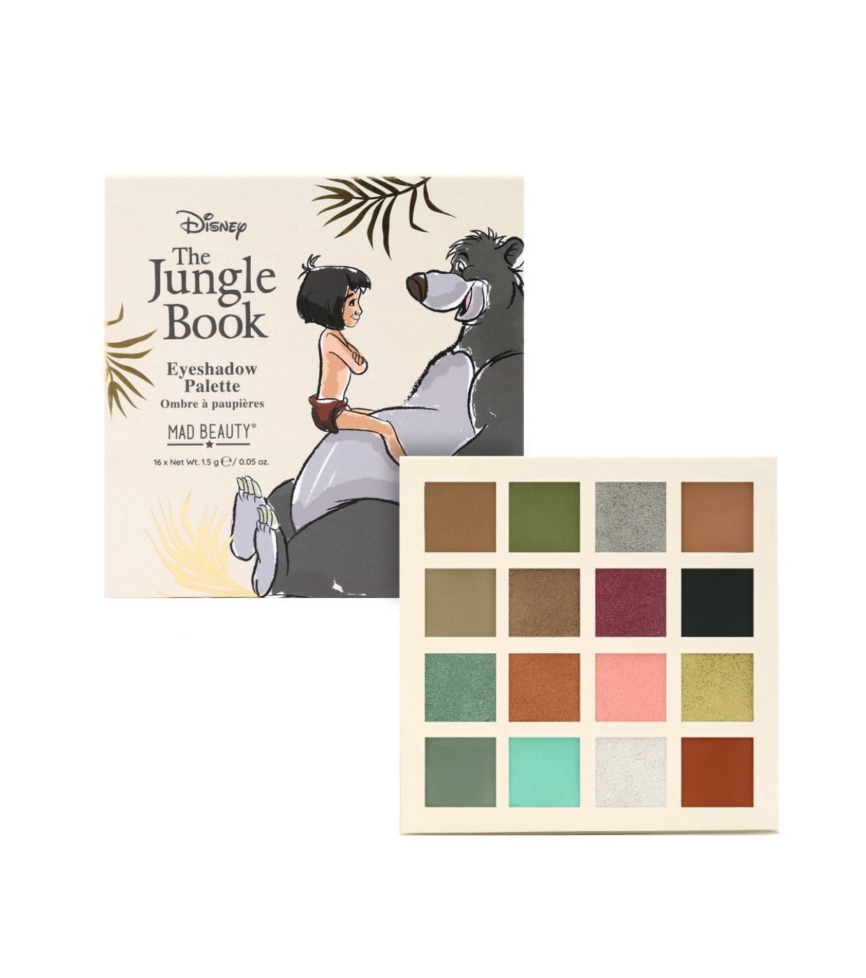 Mad Beauty - *The Jungle Book* - Paleta de sombras Disney