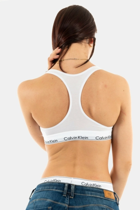 Brassieres calvin klein jeans bralette 100 white