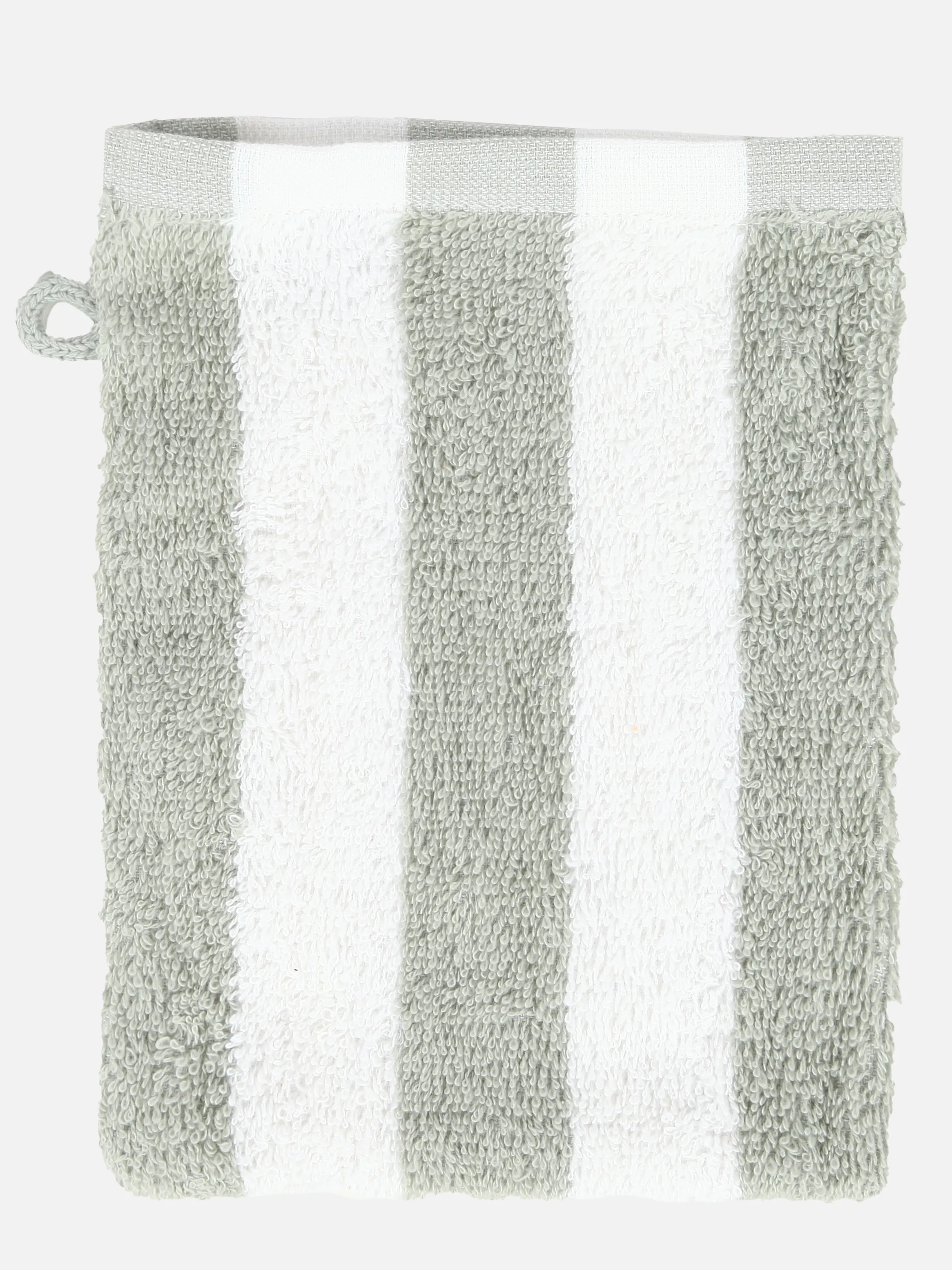 Waschhandschuh gestreift, 15x21cm