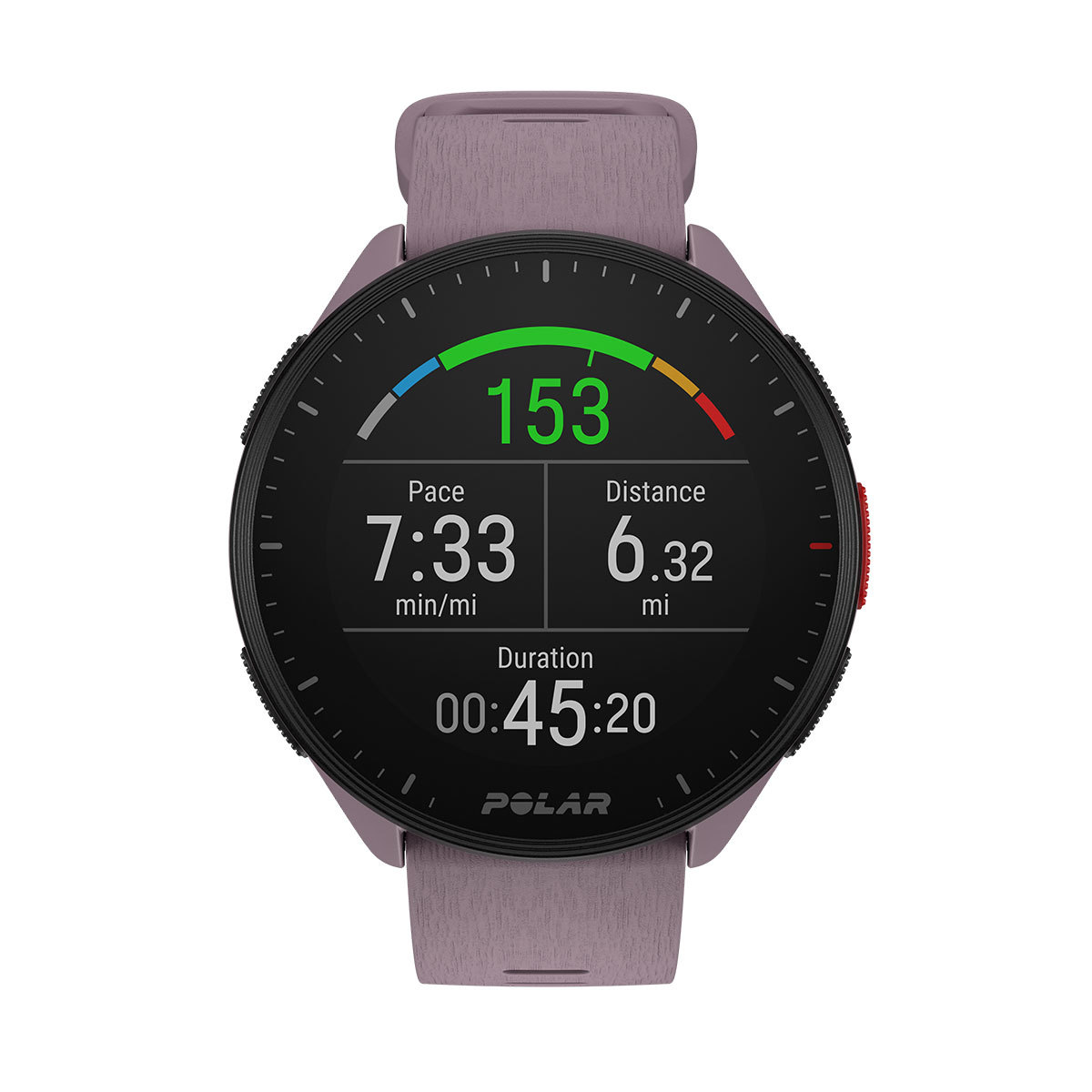 Polar Pacer Sporthorloge Paars S-L