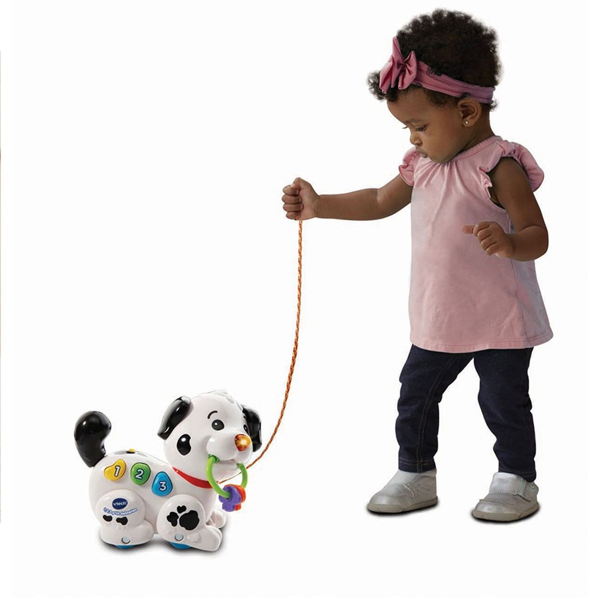 Jouet à tirer : 1.2.3 p'tit dalmatien