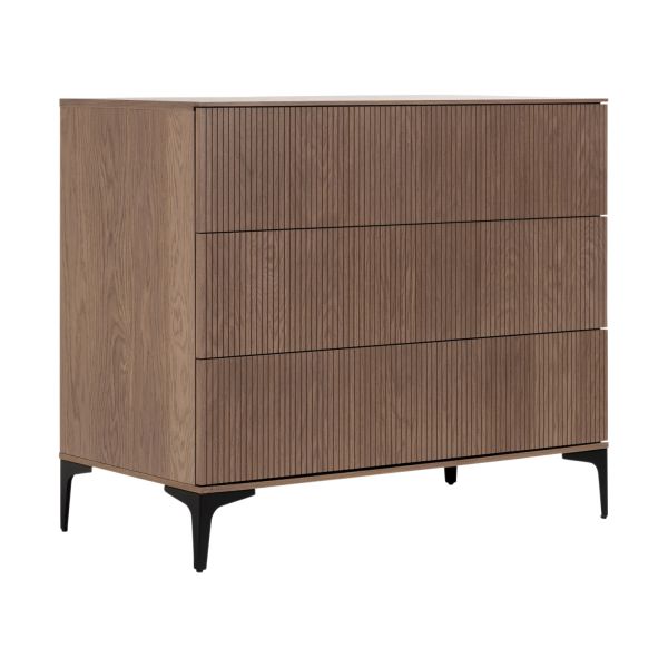 Kidsmill Levi Commode - Incl. Rechte Potenset - Walnoot
