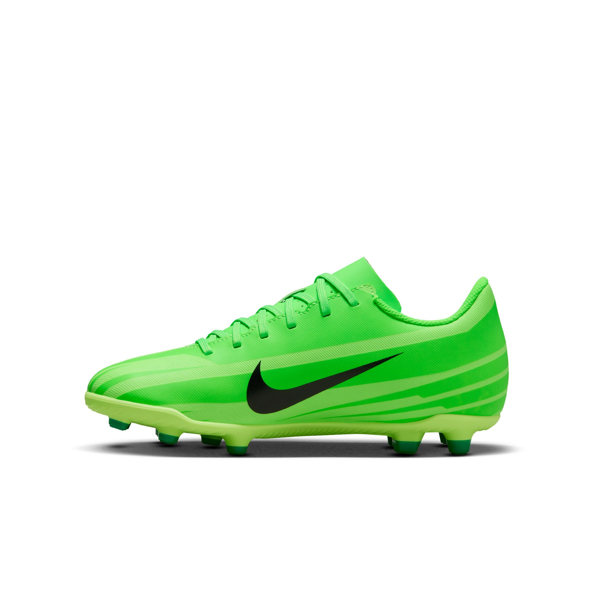 Vapor 15 Club Mercurial MG Junior 300/Green Strike/Black/Stadium Green