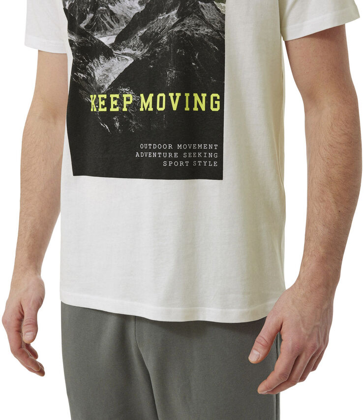 Firefly Otis Printed T-shirt Hvid