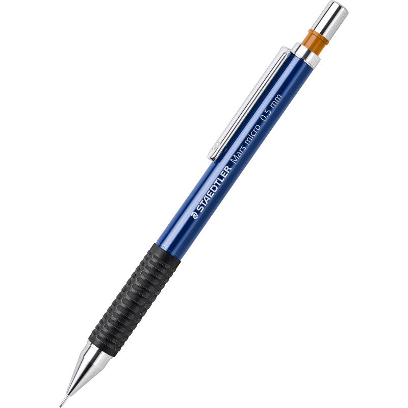 Portemine rechargeable Mars Staedtler pointe 0,5 mm B bleu