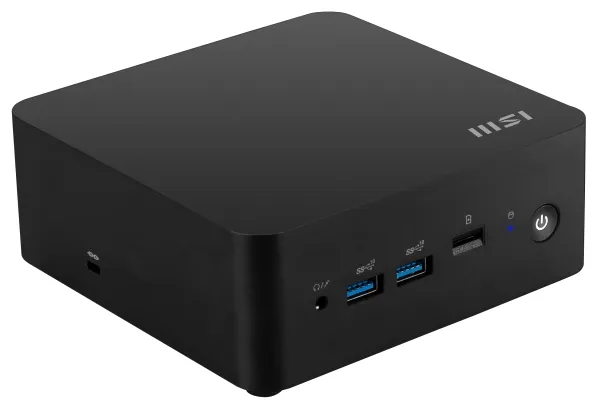 MSI Cubi NUC 13MQG 070EU - Mini PC Core i7 1365U / op til 5.2 GHz - RAM 16 GB - SSD 1 TB - NVMe - Intel Iris Xe Graphics - IEEE 802.11ax (Wi-Fi 6E), Bluetooth 5.3, Gigabit Ethernet, 2.5 Gigabit Ethernet - Win 11 Pro - skærm: ingen - sort