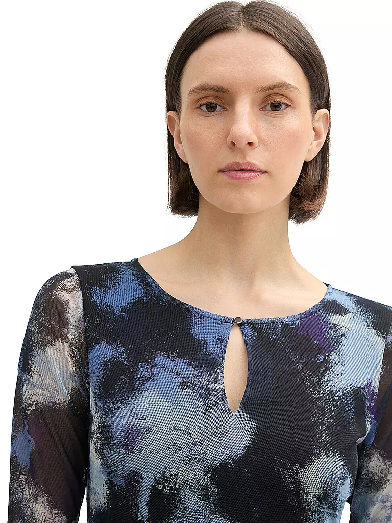 TOM TAILOR Maxikleid blau
