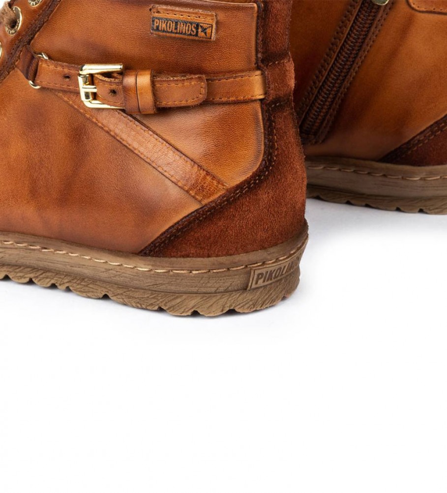 Botas de couro Pikolinos Lagos 901 Brandy