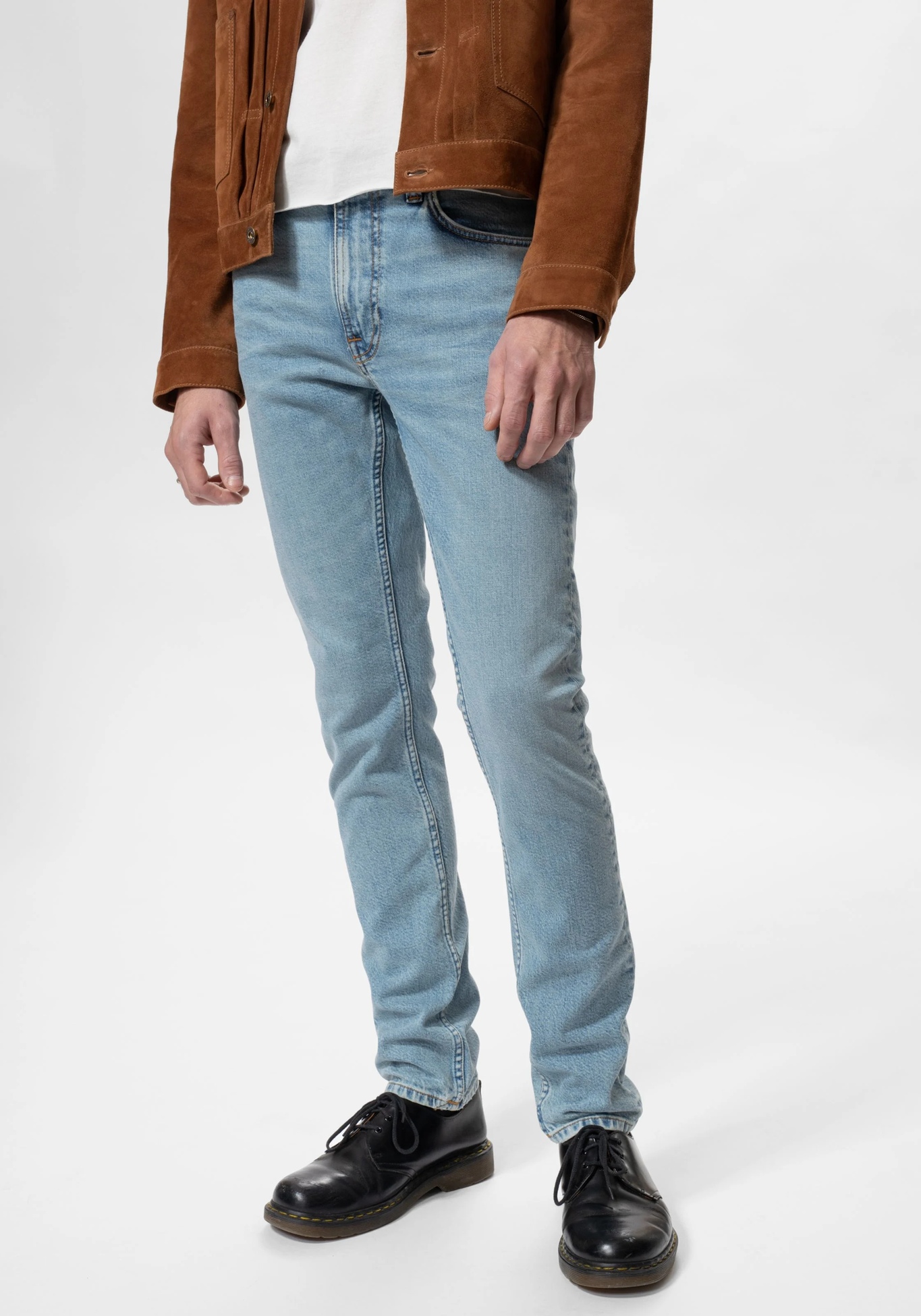 Nudie Jeans Jeans Lean Dean Blue Noise