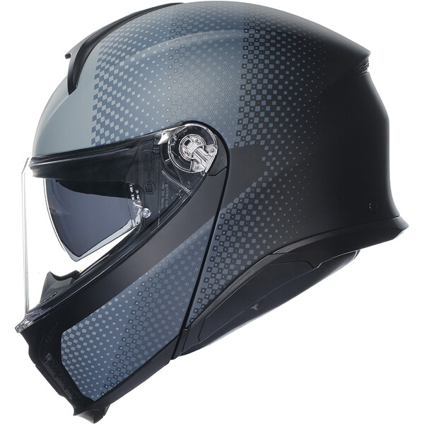AGV - Casque Tourmodular Textour Gris / Noir Mat