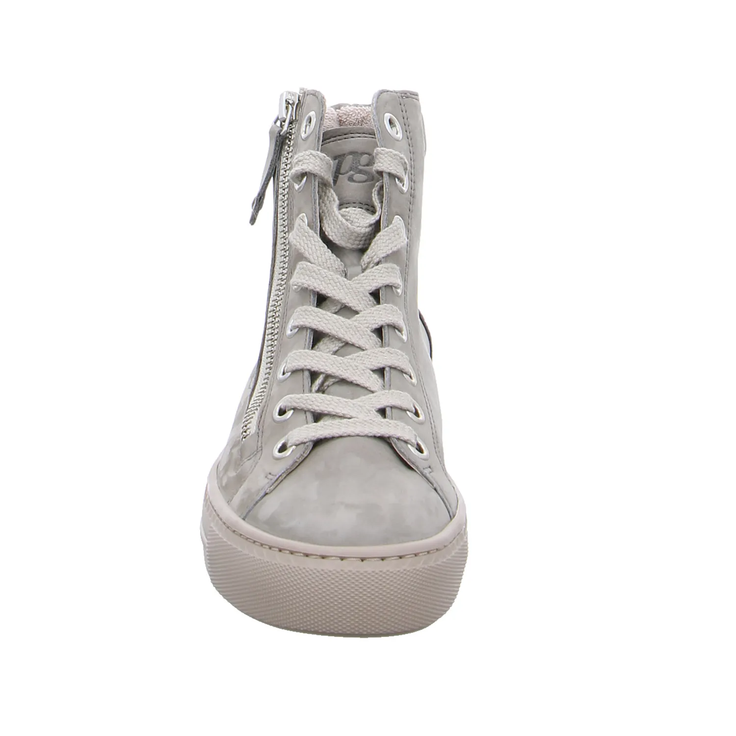 PAUL GREEN Mid Cut Sneaker Taupe Leder