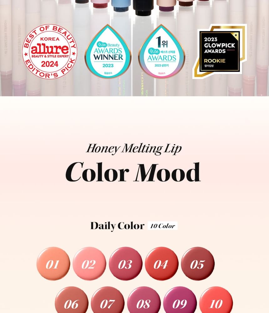 NATURE REPUBLIC - Honing Melting Lip - 16 kleuren