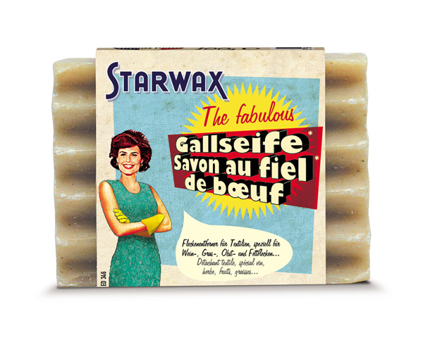 Starwax the fabulous<br>100 g, Gallseife deutsch/französisch