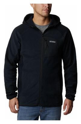 Veste Technique Polaire à Capuche Columbia Outdoor Tracks Noir