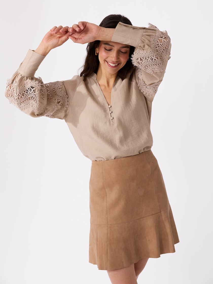 Ella bluse Cobblestone