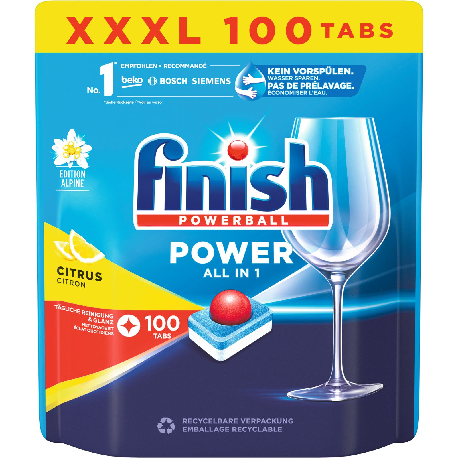 Finish All-in1 Lemon Tabs 100er