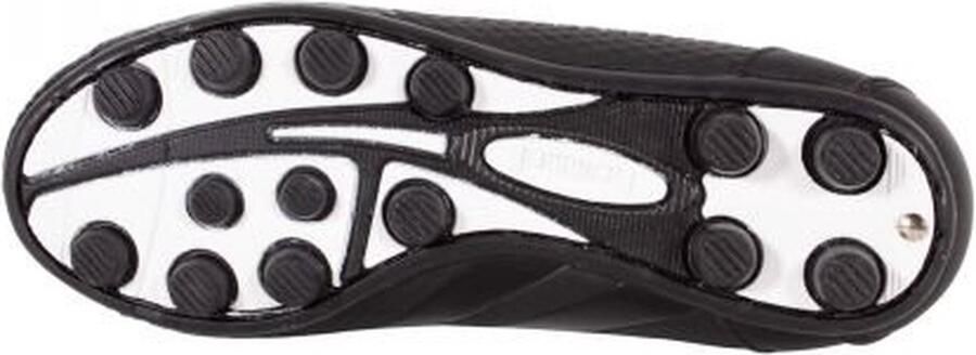 Hummel Zoom FG Jr. voetbalschoenen zwart wit Imitatieleer 27