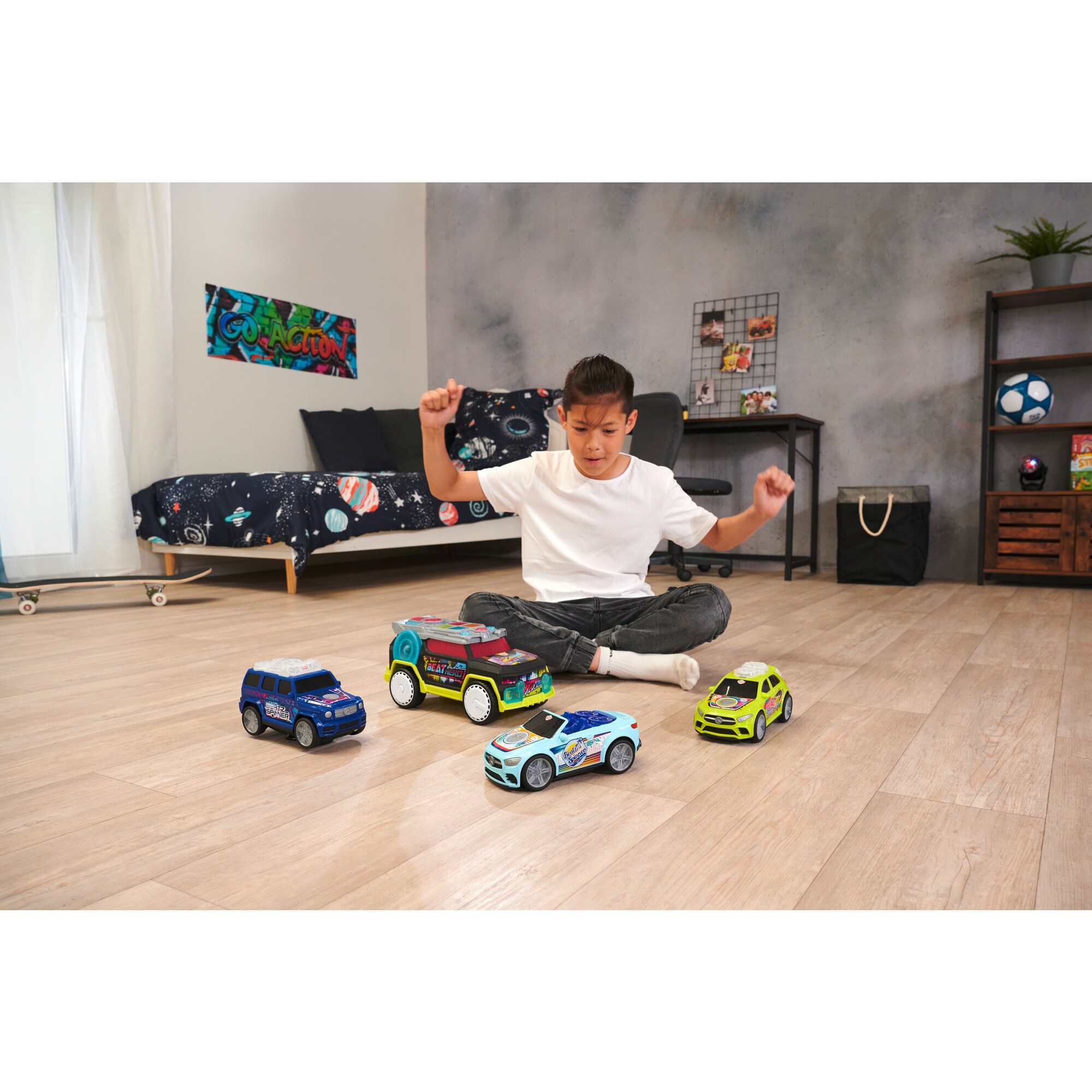 Simba Spielfahrzeug Mercedes E-Klasse Beatz Spinner