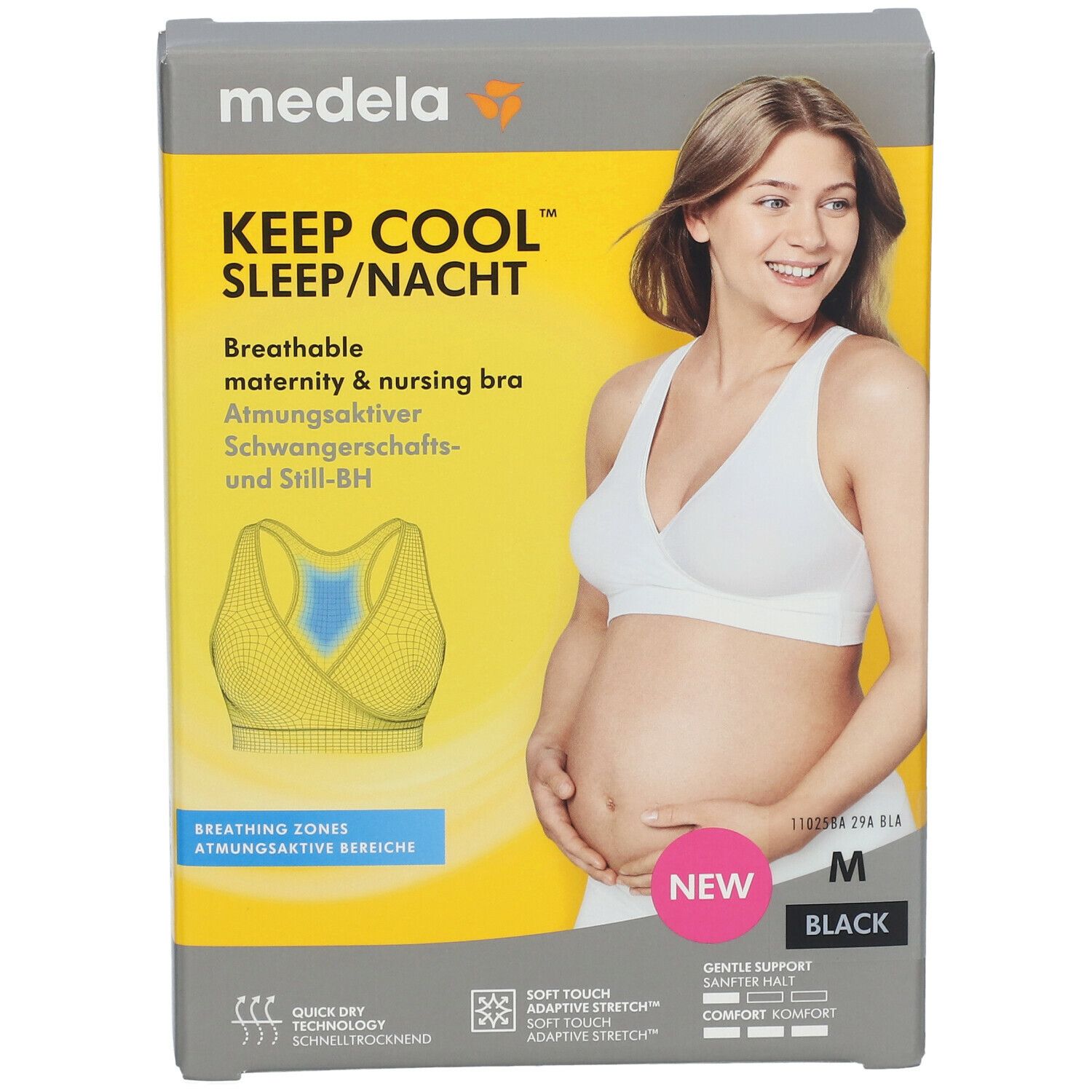 medela Keep Cool Schlaf Bustier Gr. M schwarz