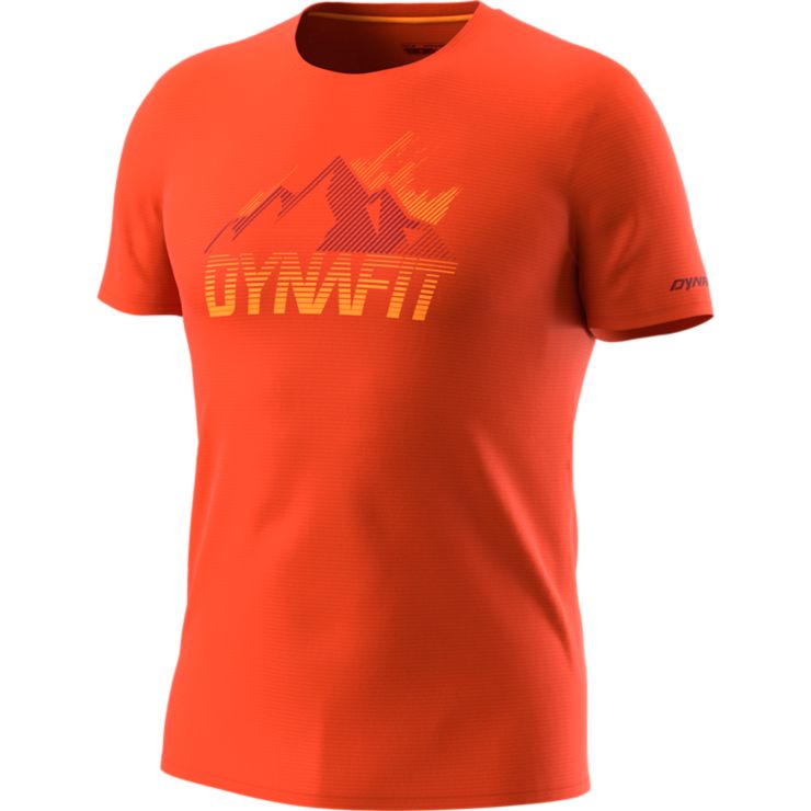 DynafitTransalper Graphic Tee - orange