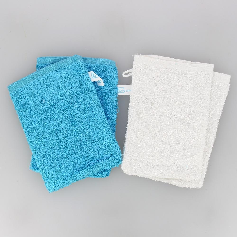SET 4 GANTS TOILETTES 15X21CM