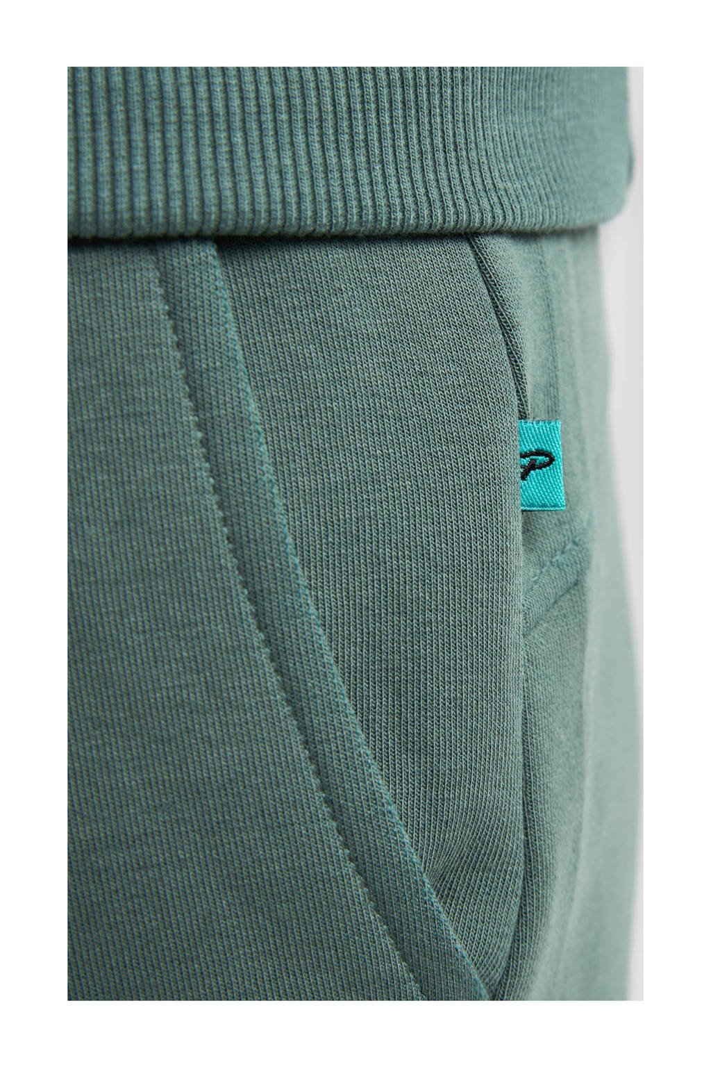 Petrol Industries regular sweatpant donkergroen