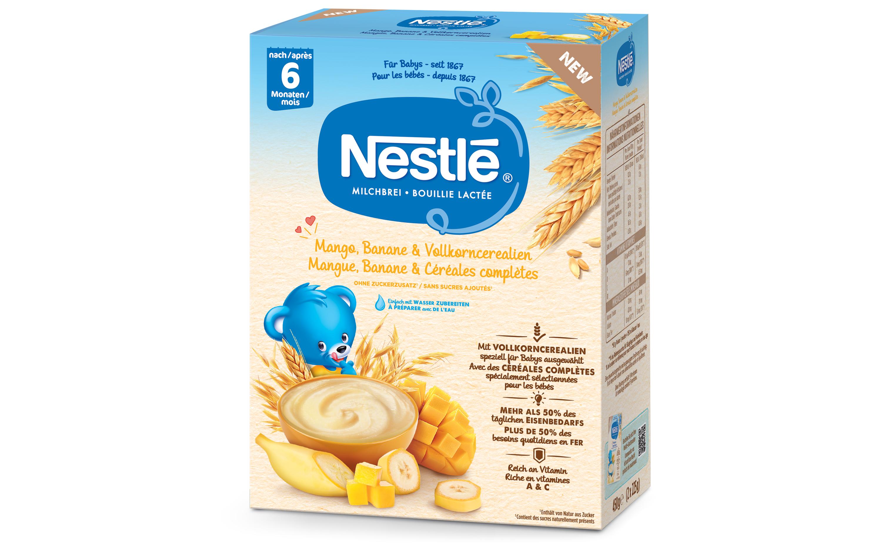 Milchbrei Mango & Banane 450gGetreidebeikost