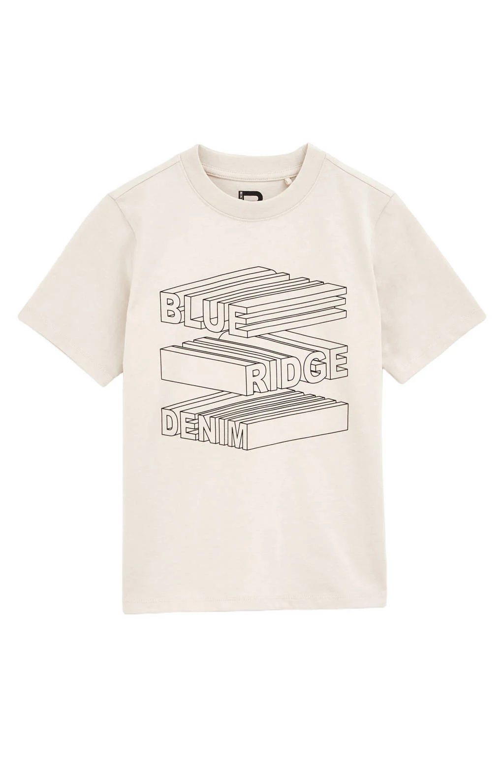 WE Fashion Blue Ridge T-shirt ecru