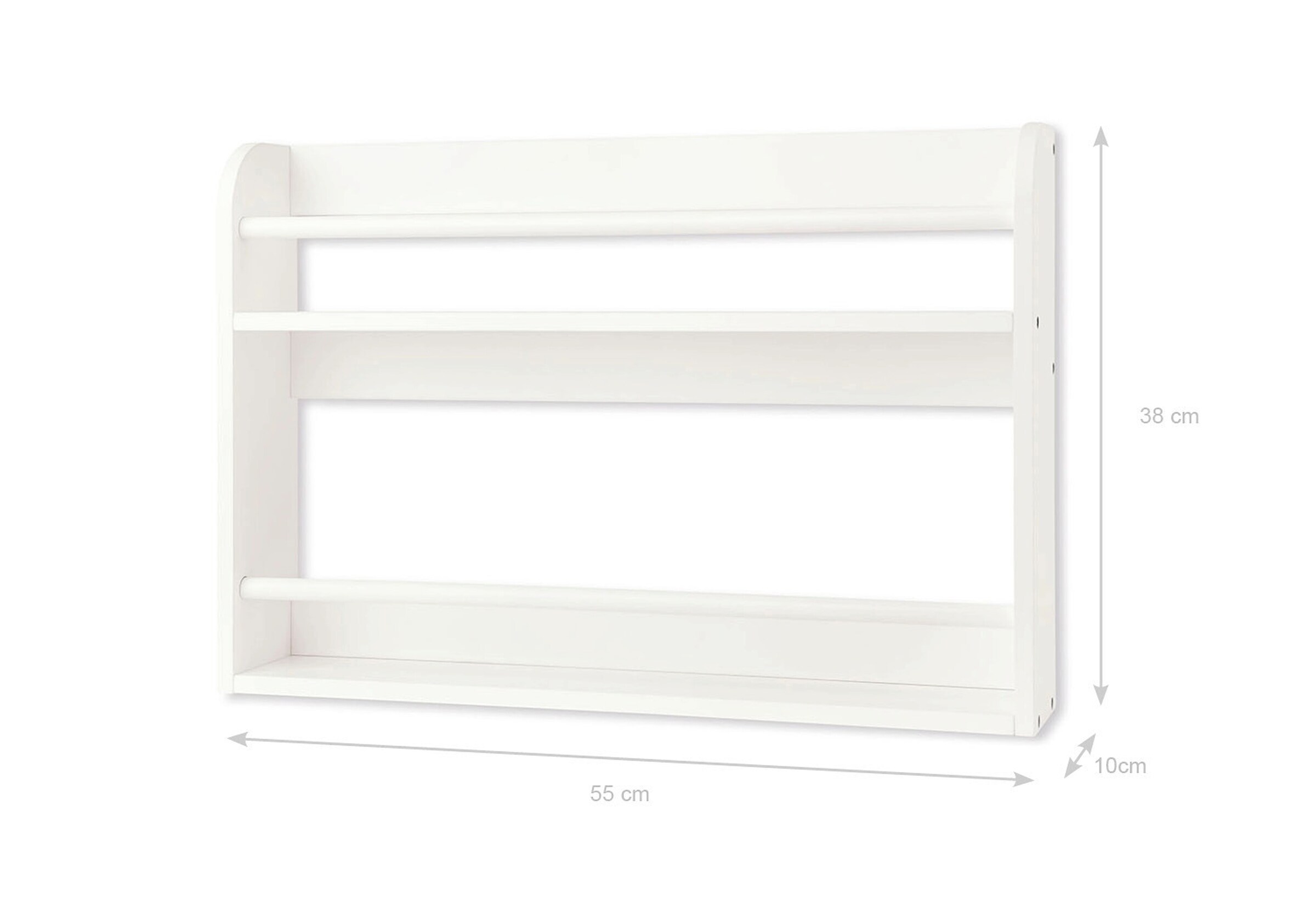 Pinolino Wand-Kinderbücherregal „Jori”