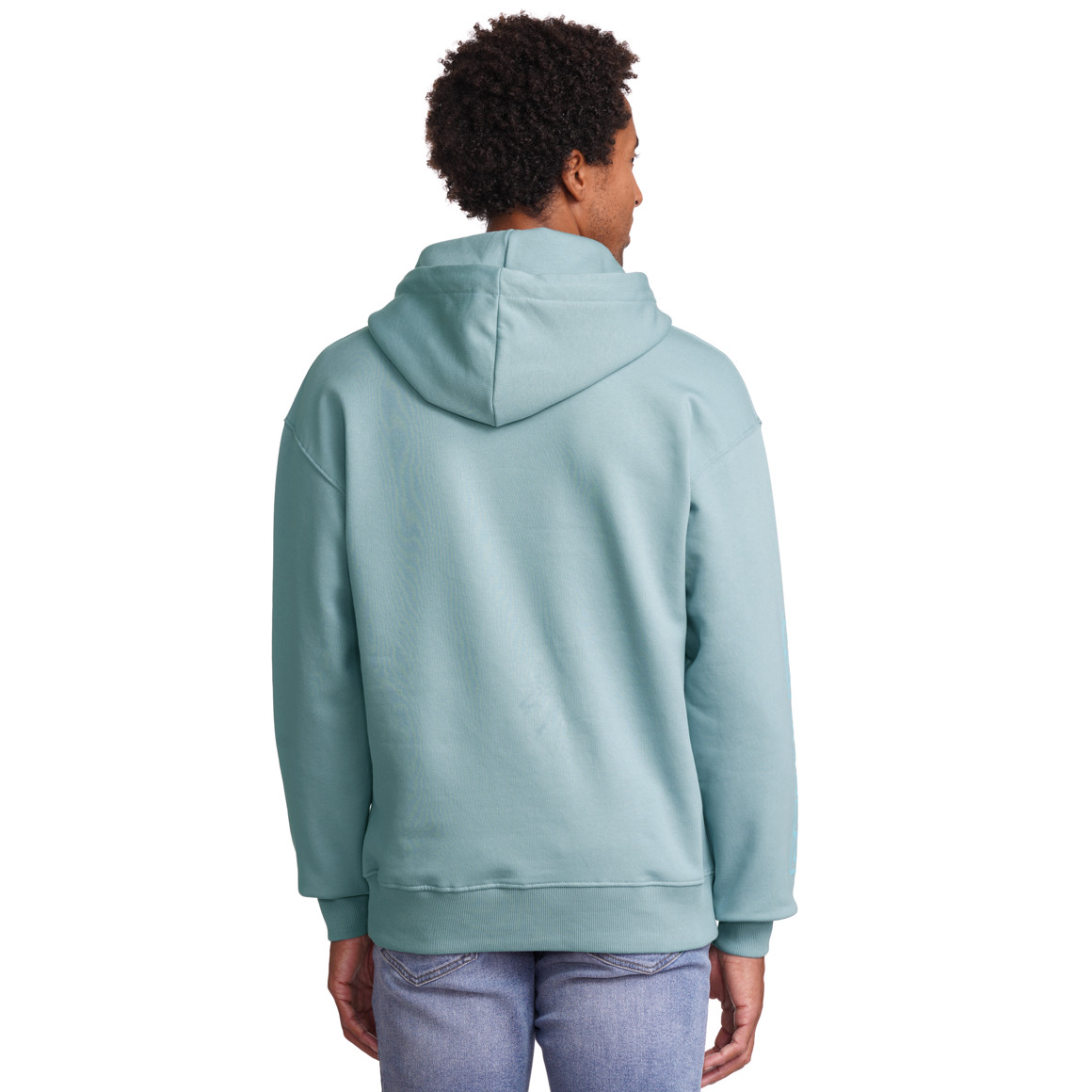 Jonas Nielsen Peanuts Hoodie mit Print hellblau