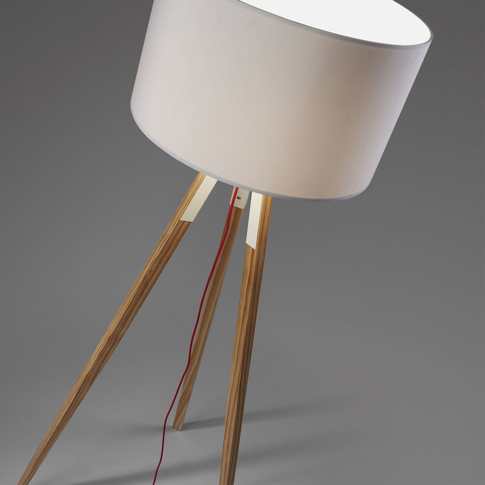 Kave Home Retrofit Stehlampe IGUAZU naturfarbig