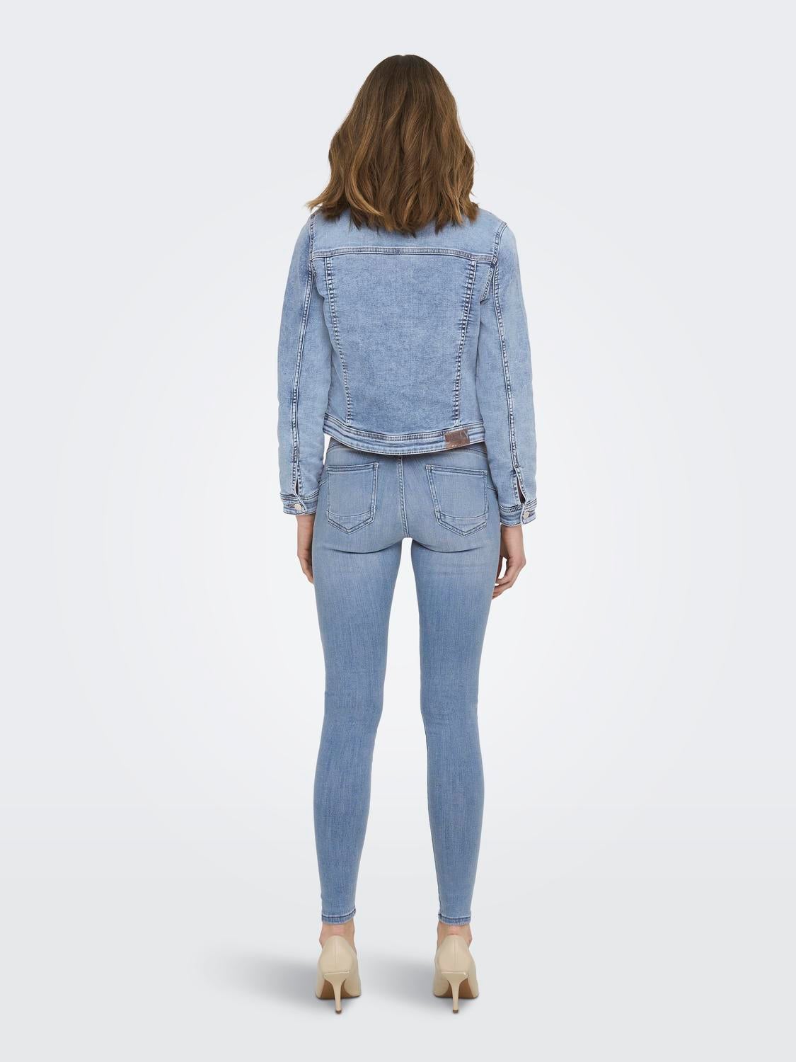 ONLPOWER Mittlere Taille Skinny Fit Jeans Special Bright Blue Denim