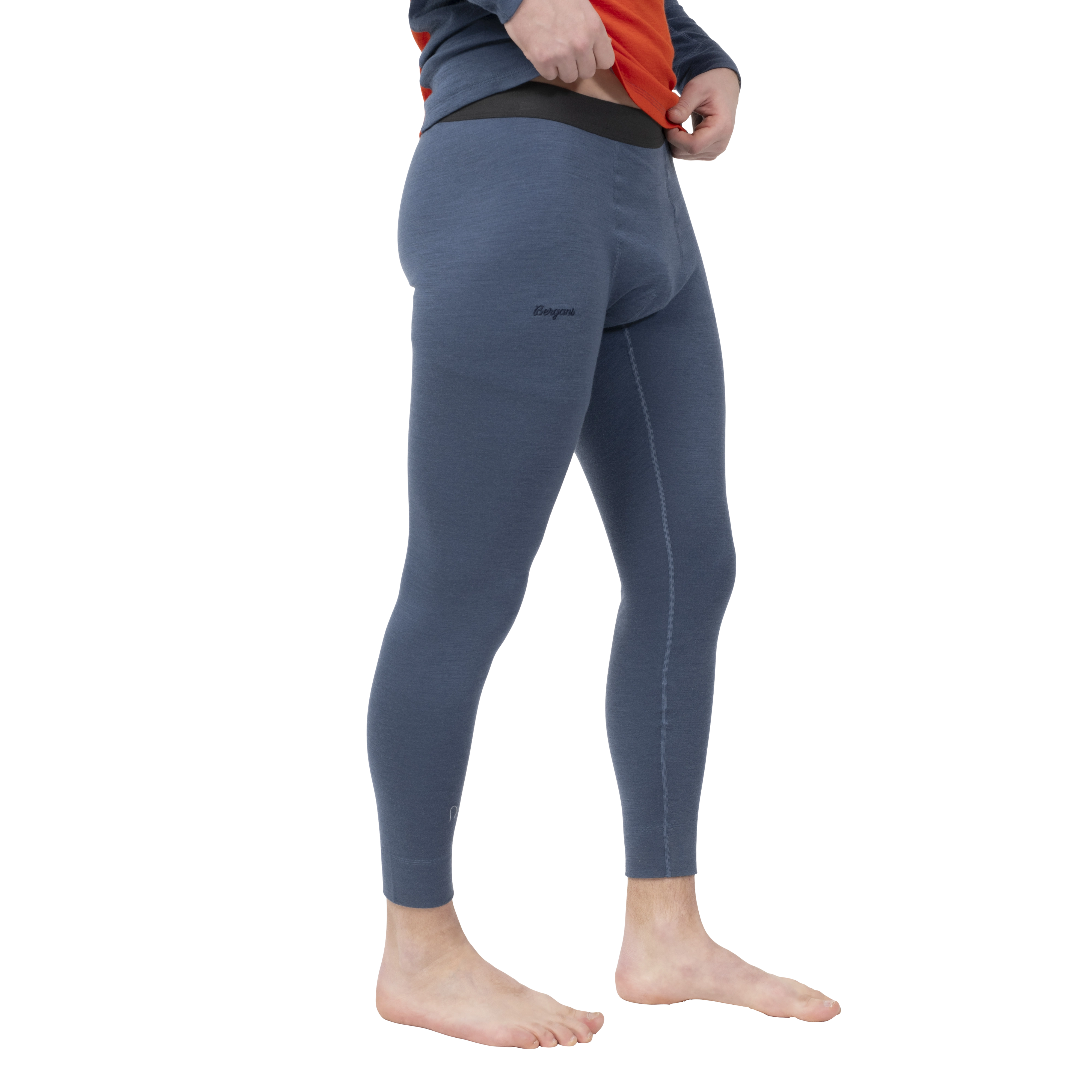 Inner:Dual Merino Tights Men Granite Blue