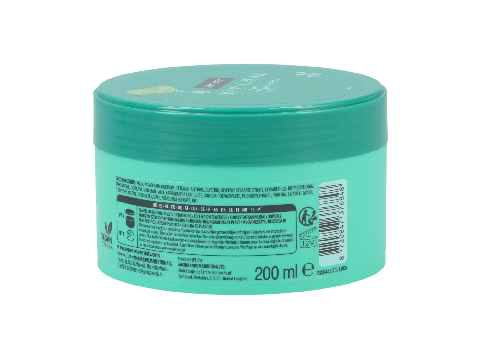 CREME CORPO SENCE ALOE VERA 200ML