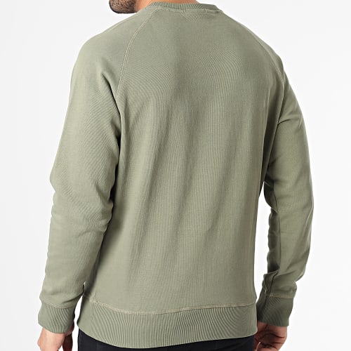 Sweat Crewneck Basic A2F78 Vert Kaki