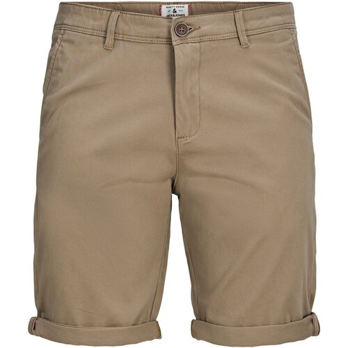 Jack & Jones - CHINOS CORTOS HOMBRE JACK & JONES 12165604 Marrón