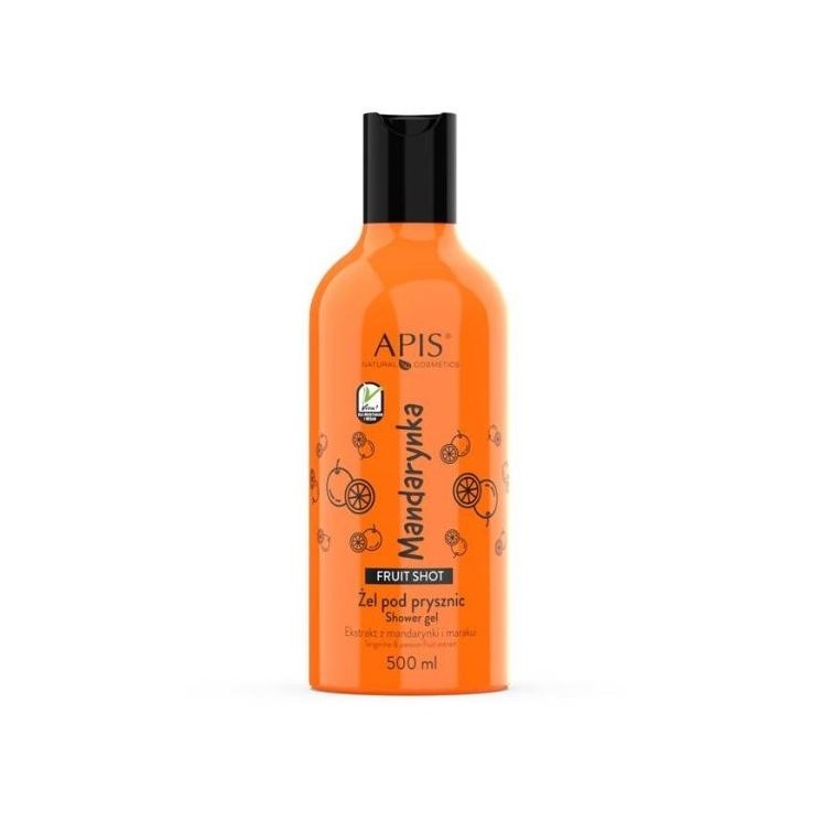 Apis Fruit Shot Mandarijn Douchegel 500 ml