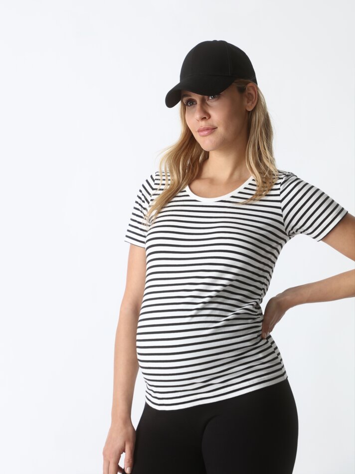 Calça legging básica para gestantes - Preta